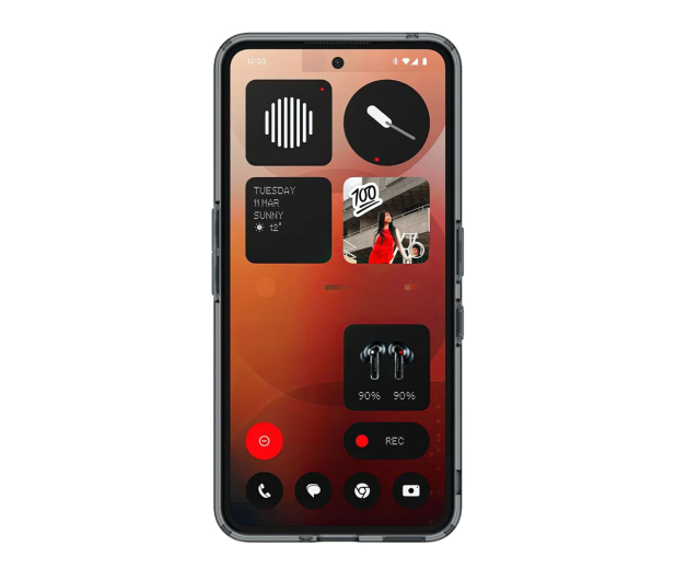 Spigen Ultra Hybrid do Nothing Phone 3A Space Crystal - 1346705 - zdjęcie 3